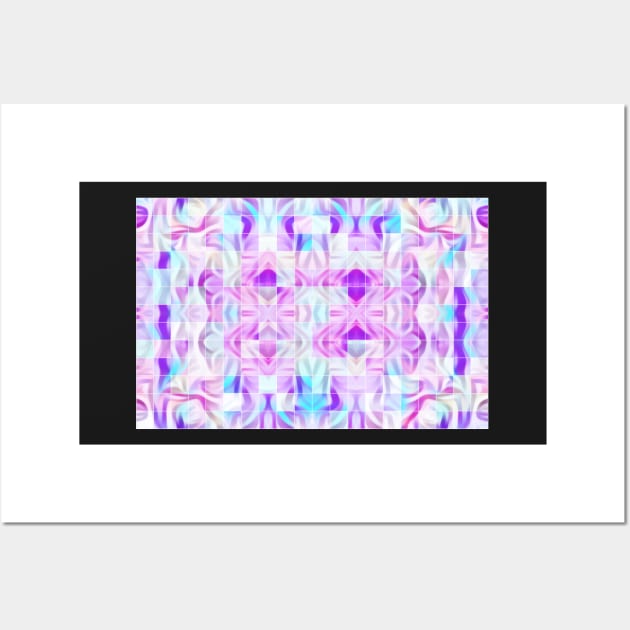 Abstract pastel pattern Wall Art by Dturner29